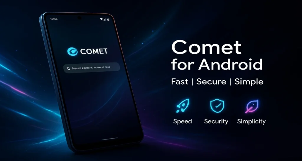 Check, Comet Browser Android App Availability.