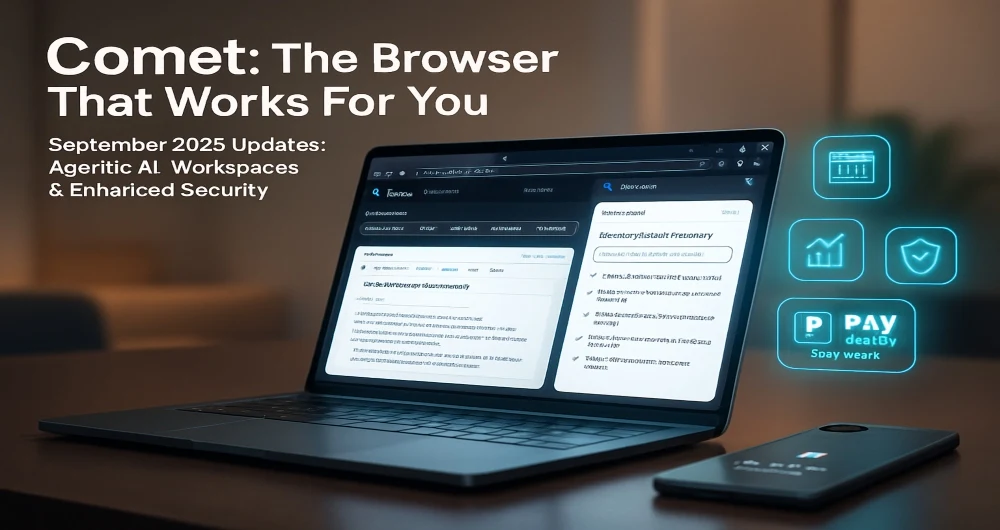 Comet Browser Recent Feature Updates Sept 2025